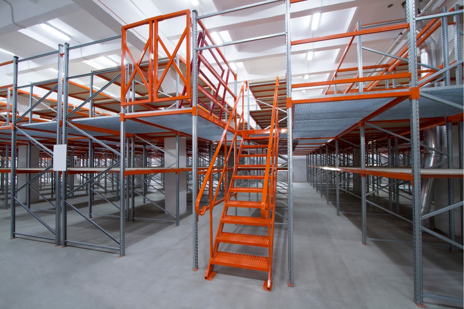 rack supported mezzanine